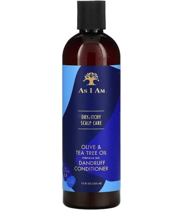 As I Am Dry & Itchy Scalp Dandruff Conditioner with Pyrithione Zinc 
