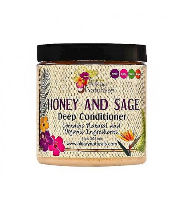 Alikay Naturals Honey and Sage Deep Conditioner 