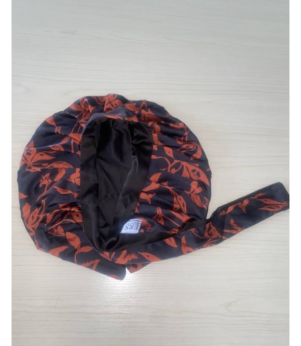 Asters Satin Bonnet (with rope)