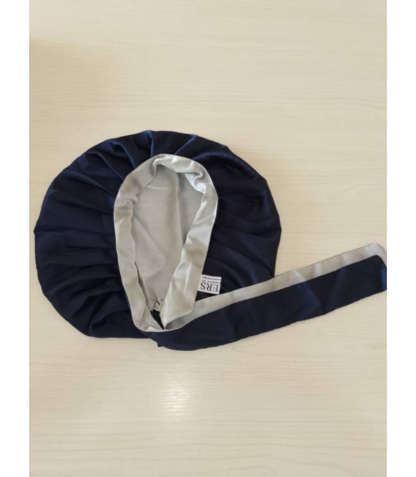 Asters Satin Bonnet (with rope) Asters Satin Bonnet (with rope)