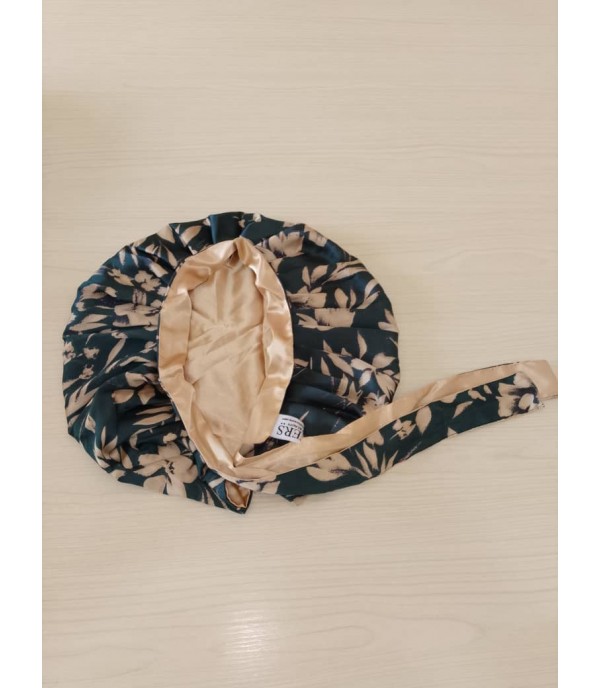 Asters Satin Bonnet (with rope) Asters Satin Bonnet (with rope)