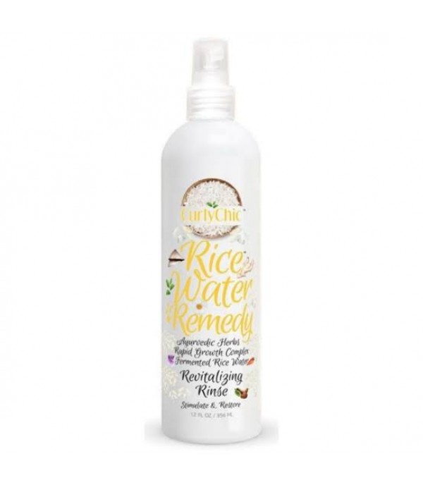 Curly Chic Rice Water Remedy Revitalizing Hair Rinse