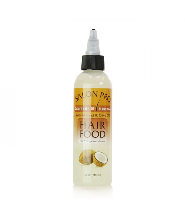 Salon Pro Hair Food - Coconut Oil Formula with Almond & Olive Oil