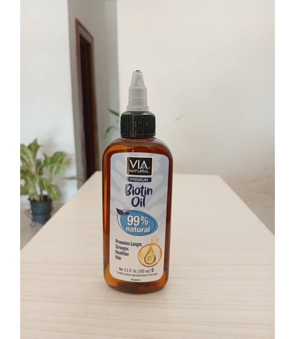 Via Natural Premium Biotin Oil