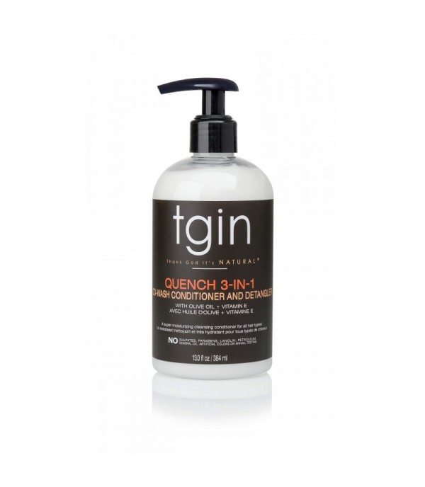 TGIN Quench 3-In-1 Cowash Conditioner and Detangler